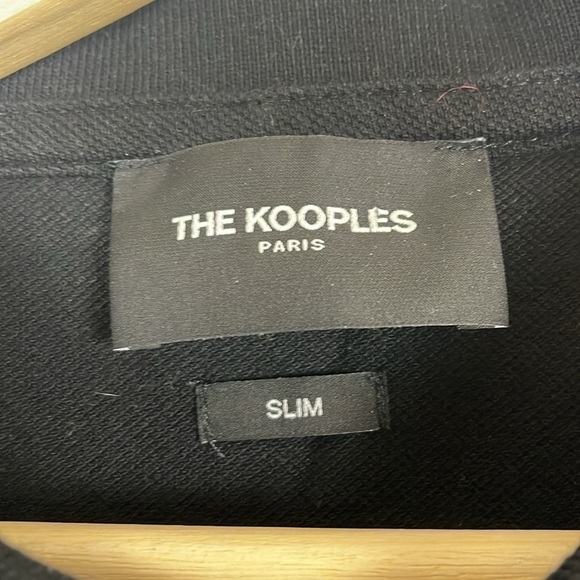 The Kooples black polo shirt size extra large - Picture 3 of 9
